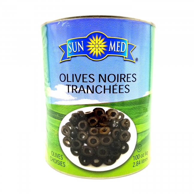 HNA SAN MARINO SLICED BLK OLIVES 