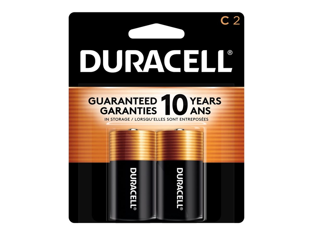 DURACELL BATTERY C2/2CT