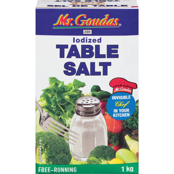 MR.G TABLE SALT 1KG