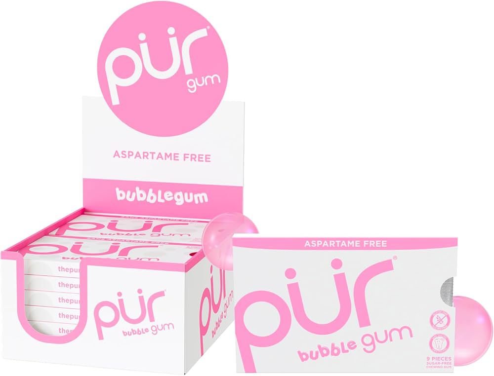 PUR BUBBLE GUM 12/PK 