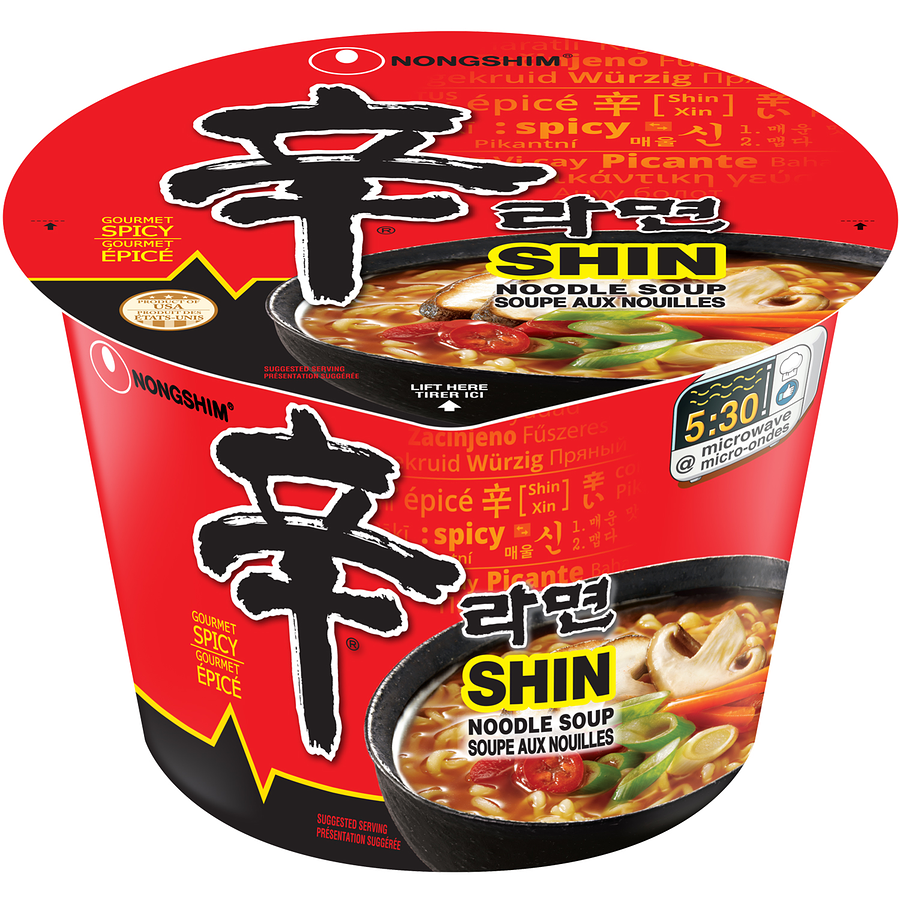 NONGSHIM SHIN NOODLE BIG BOWL 114G 