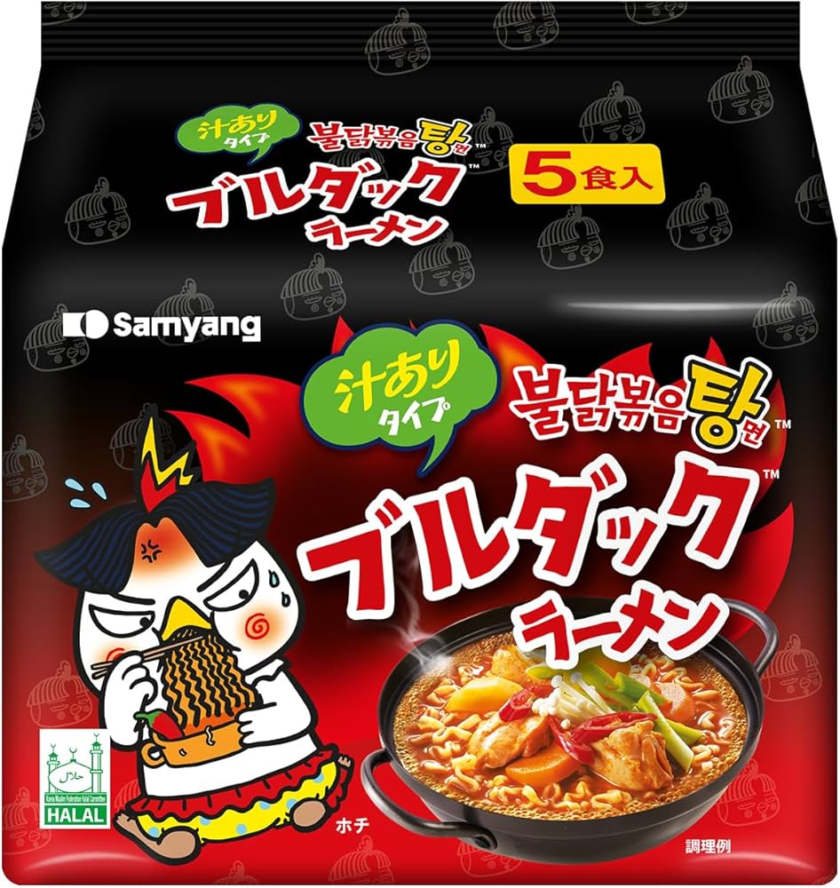 SAMYANG BULDAK STEW NOODLES 145G/5PK