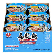 NONGSHIM OOLONGMEN CUP SEAFOOD (75G-6PK)