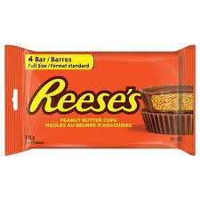 REESE'S PEANUT BUTTER CUPS 184G/4PK