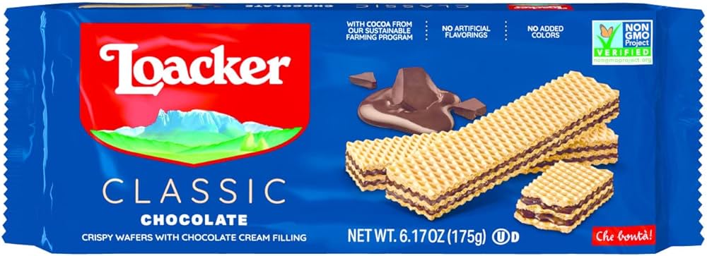 LOACKER WAFERS CHOCOLATE 175G