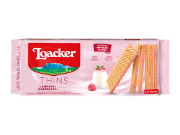 LOACKER WAFER RASPBERRY- YOGURT 150G    