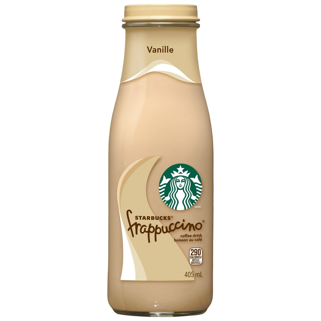 STARBUCKS FRAP. VANILLA BTL 405ML/12CT