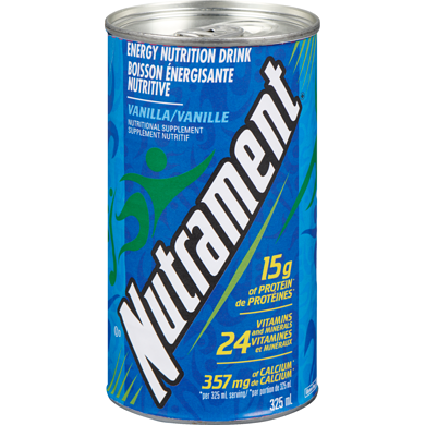 NUTRAMENT VANILLA ENERGY DRINK 325ML / 12CT