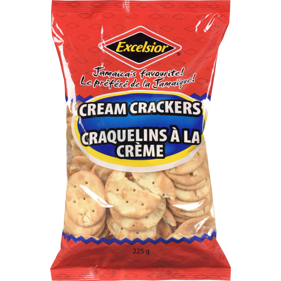 EXCELSIOR CREAM CRACKERS 225G