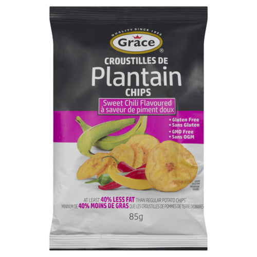 GRACE SWEET CHILI PLANTAIN CHIPS (85G)