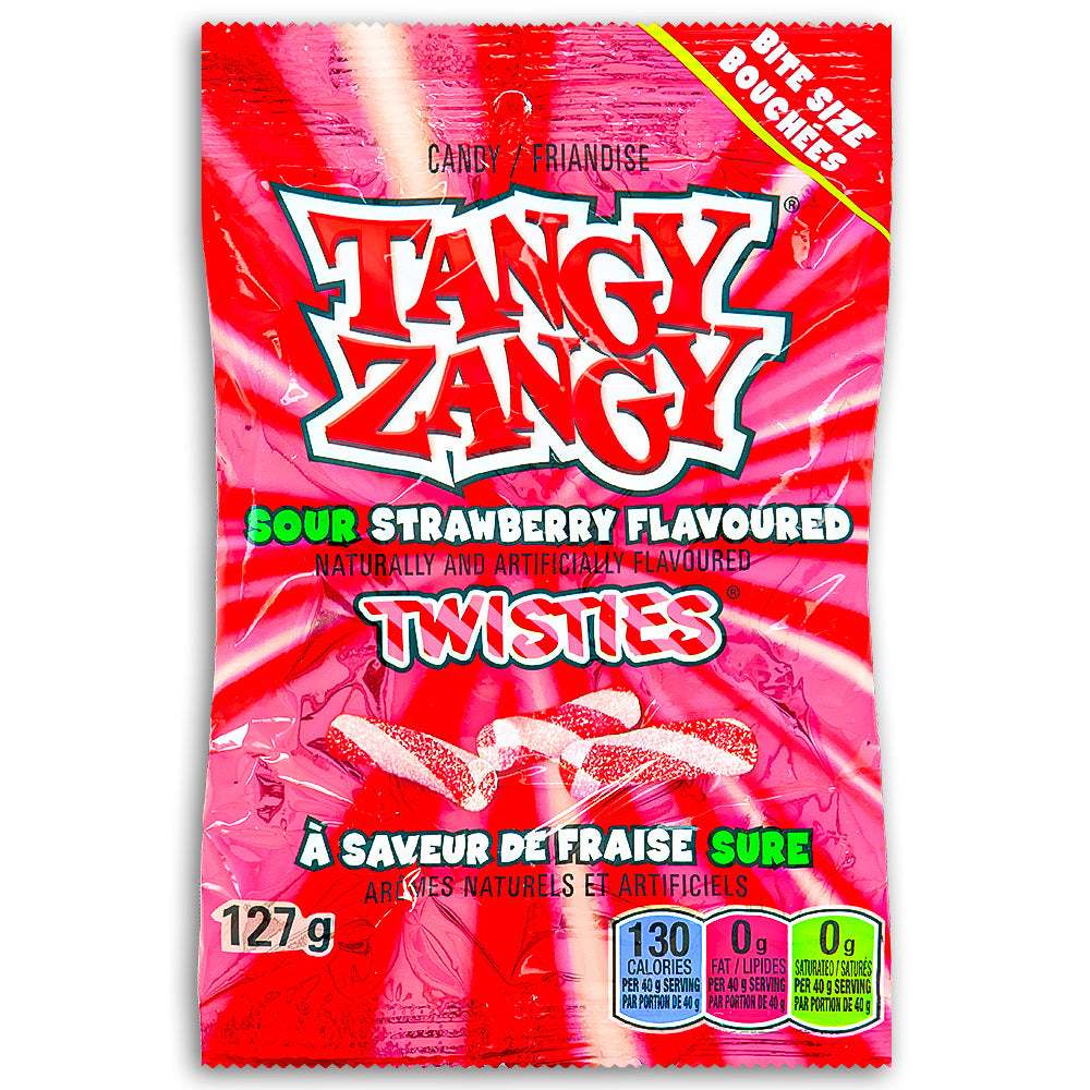 TANGYZANGY TWISTIES SOUR STRAWBERRY 127G