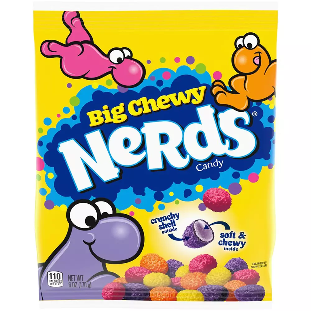 NERDS BIG CHEWY BAG 170G