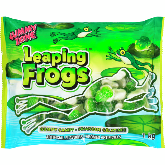 GUMMY ZONE FROGS / 1KG