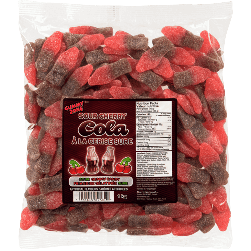 GUMMY ZONE COLA BOTTLES/ 1KG