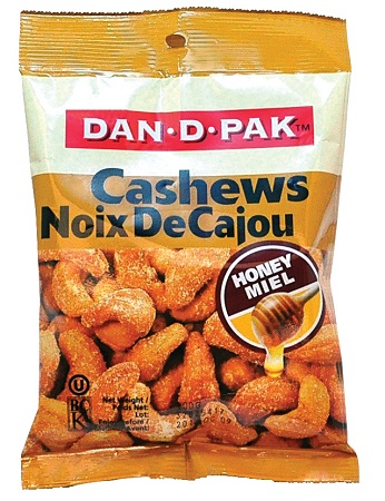 DAN-D CASHEW HONEY ROASTED 92G 