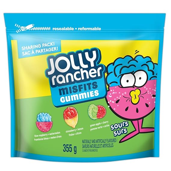 JOLLY RANCHER GUMMIES SOURS 355G