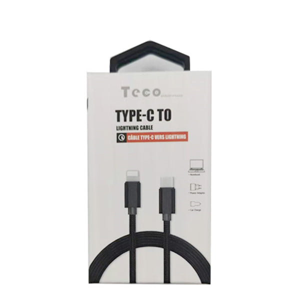 TECO TUBE 1M USB C TO LIGHTNING