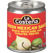 LA COSTENA GREEN MEXICAN SAUCE 215ML