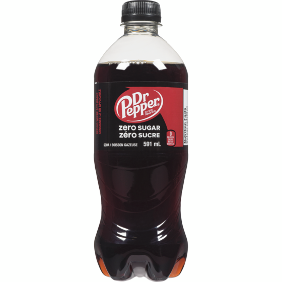 DR PEPPER ZERO BTL 591ML