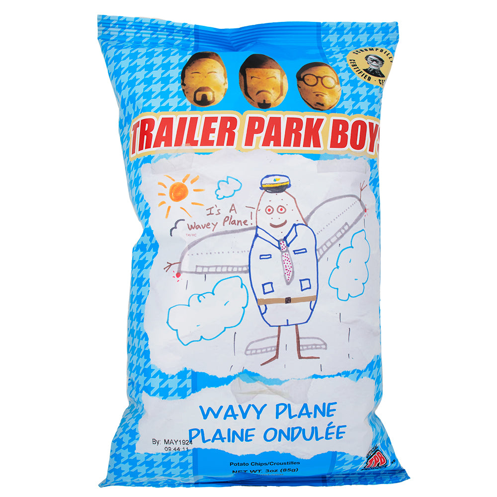 TRAILER PARK BOYS WAVY PLANE CHIPS 85G