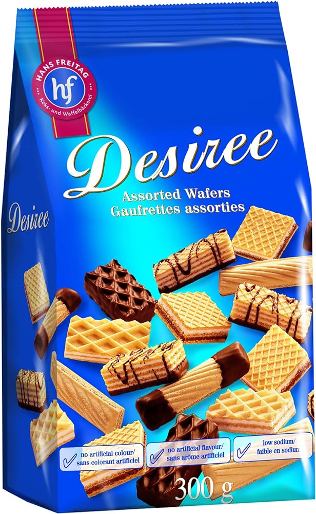 DESIREE ASSORTED BISCUITS & WAFERS 300G
