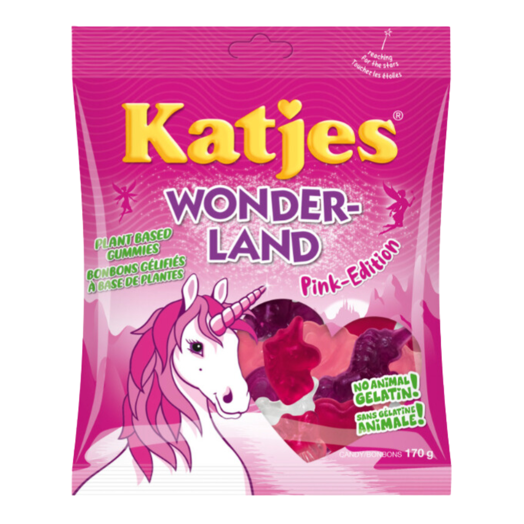 KATJES PLANT BASED GUMMIES PINK 170G  