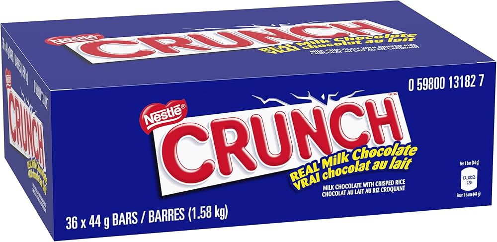 CRUNCH MILK CHOCOLATE 44G/ 36CT