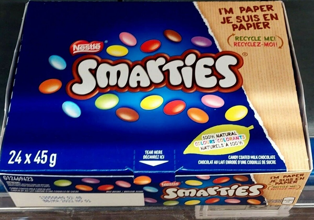 SMARTIES REGULAR 45G/ 24CT