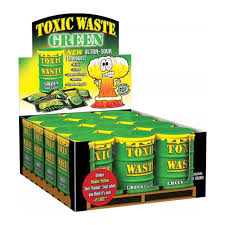 TOXIC WASTE GREEN DRUM 42G/12CT