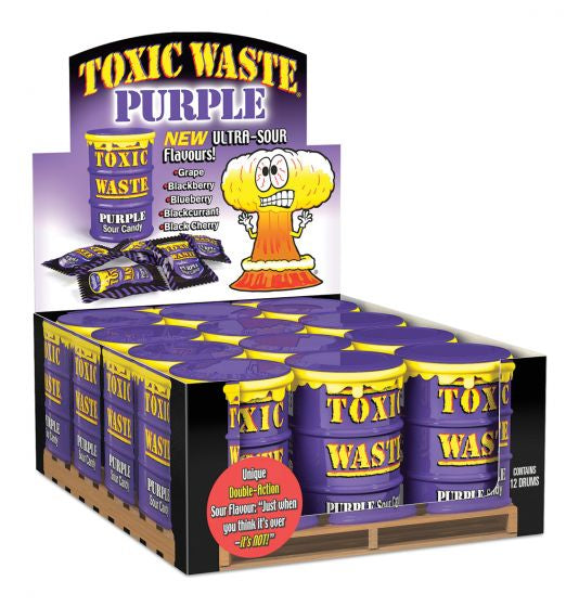 TOXIC WASTE PURPLE DRUM 42G/12CT 