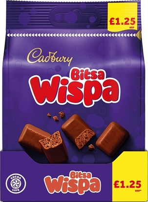 CADBURY BITSA WISPA BAG 85G (UK)  