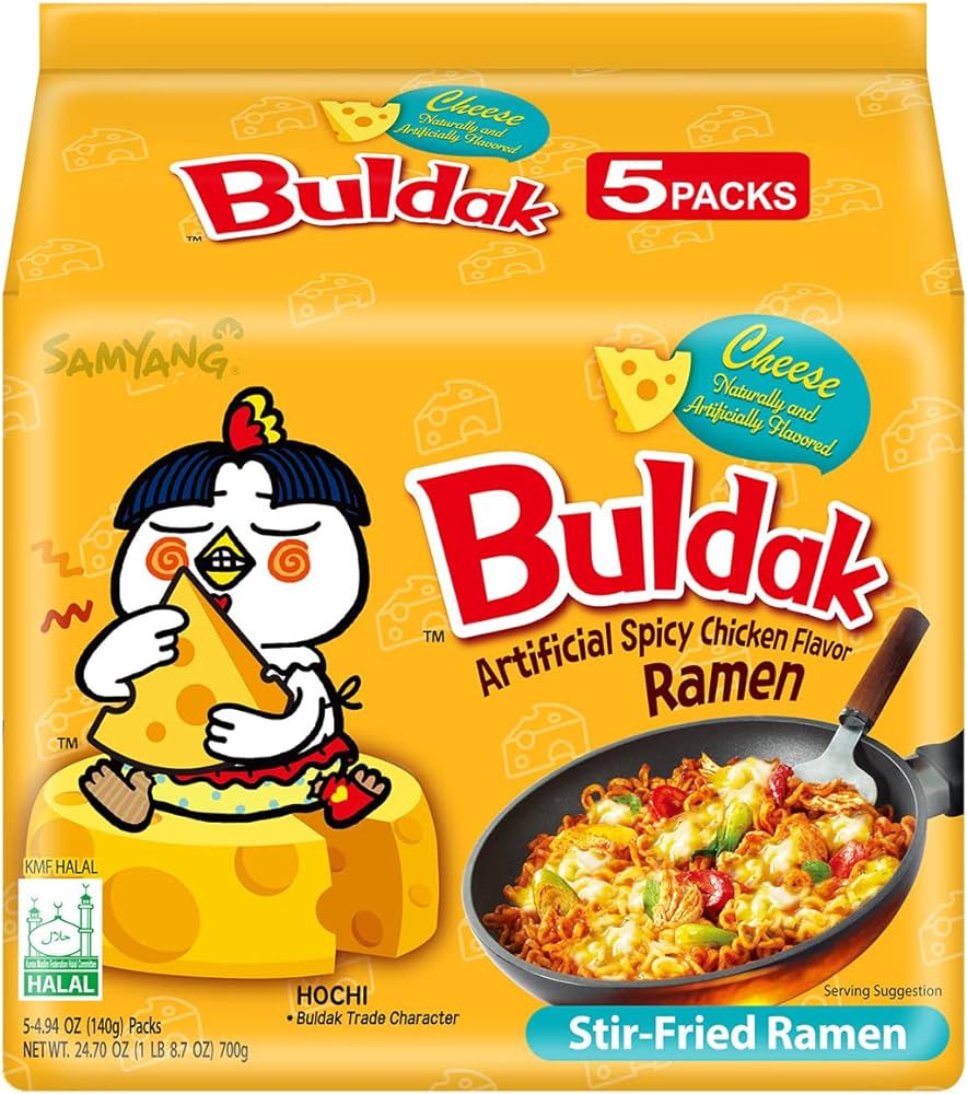 SAMYANG BULDAK CHEESE NOODLE 700/G  