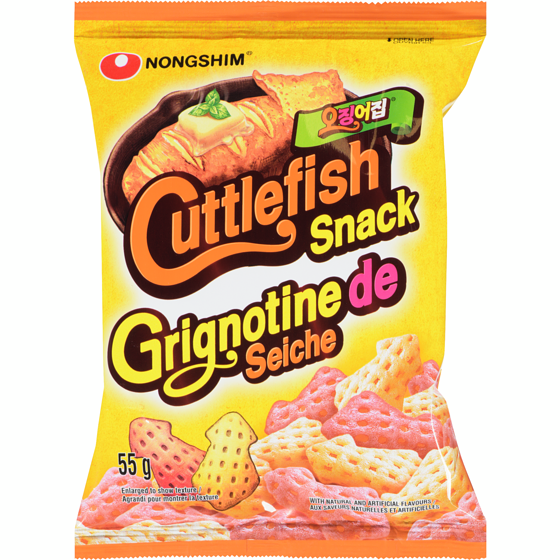 NONGSHIM CUTTLE FISH SMALL BAG / 55G