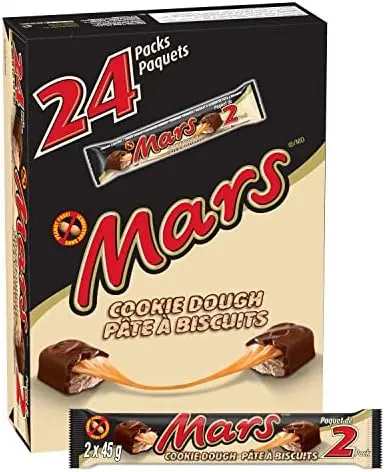MARS BARS COOKIE DOUGH 2PACK 45G/ 24CT
