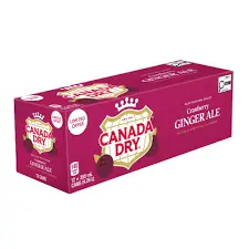 CANADA DRY CRANBERRY CANS 355ML/12CT 