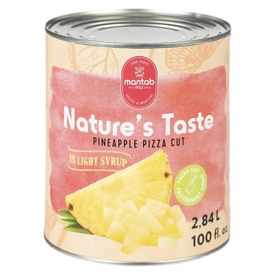 NATURE'S TASTE PINEAPPLE CUT 2.84L