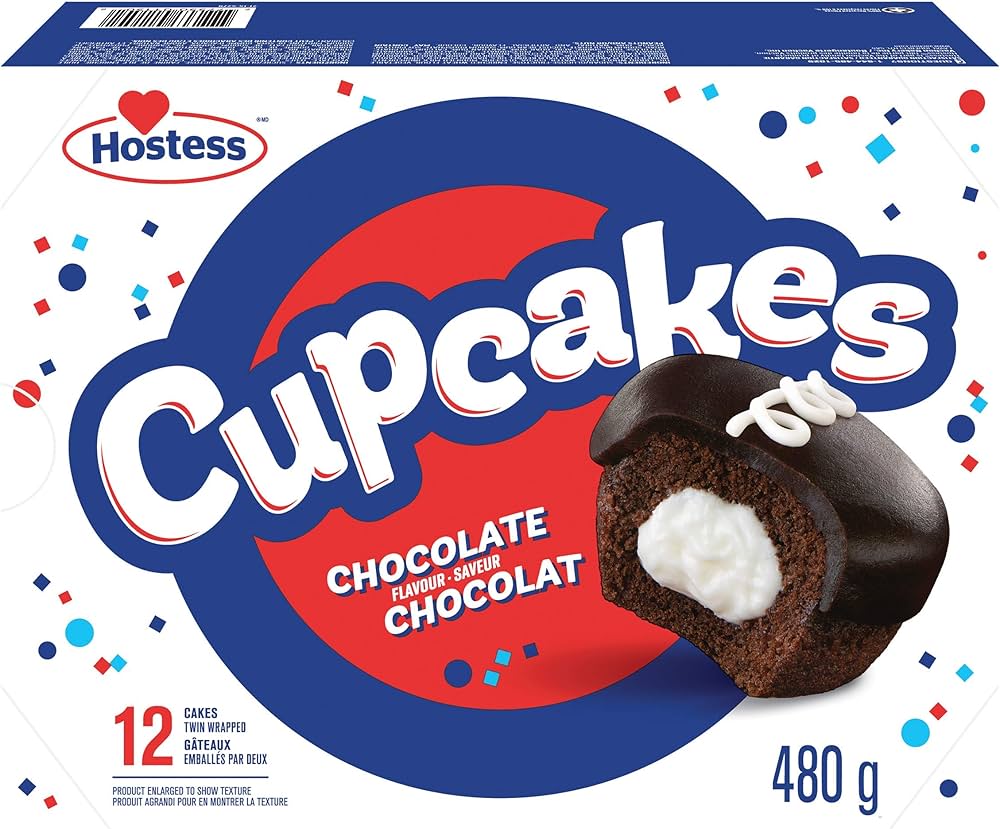 HOSTESS CHOCOLATE CUPCAKE 480G/12ct