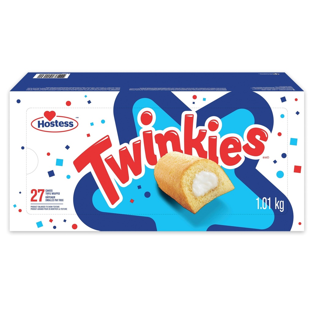 HOSTESS TWINKIES GOLDEN CAKE 1.01KG/27PK