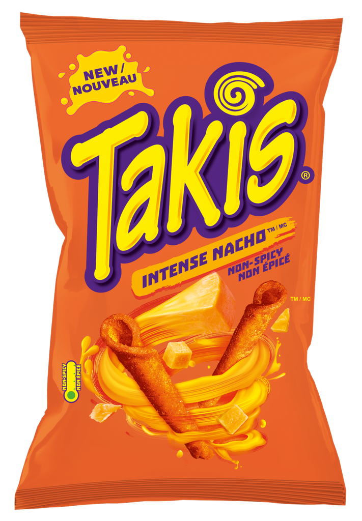 TAKIS INTENSE NACHO CHEESE FLVR 260G