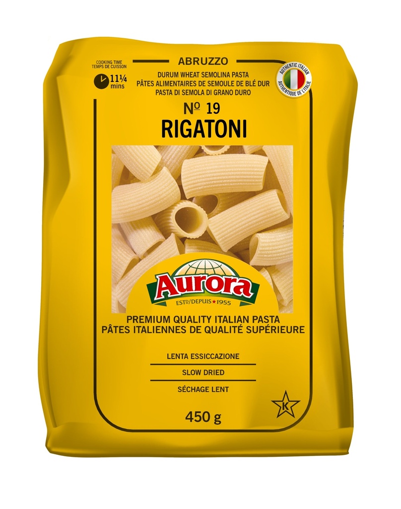 AURORA CONCH RIGATE PASTA 450G