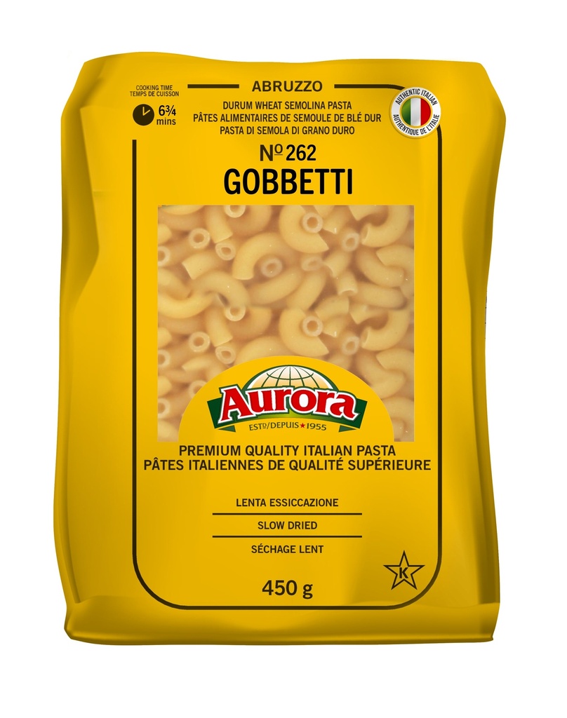 AURORA GOBBETTI PASTA 450G