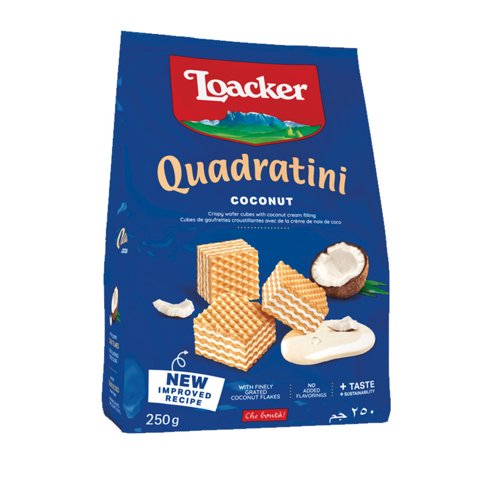 LOACKER QUAD COCONUT 250G