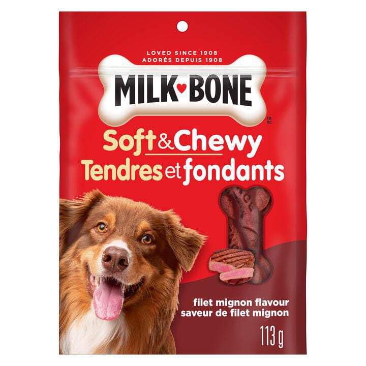 MILK BONE FILET MIGNON FLVR 113G