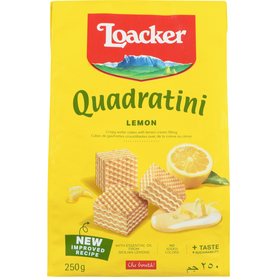 LOACKER QUAD LEMON 250G