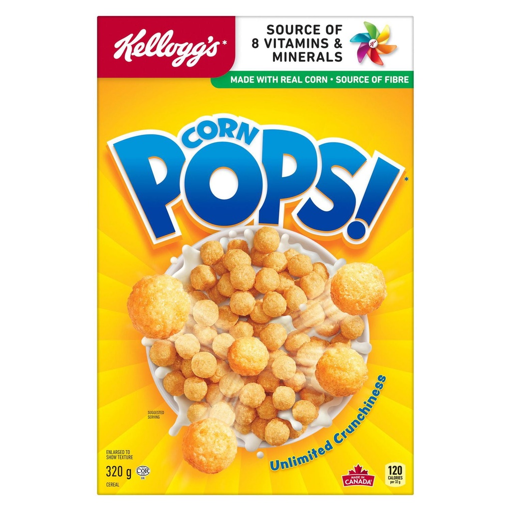 KELLOGG'S CORN POPS 320G