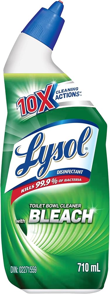 LYSOL TOILET BOWL CLEANER W/ BLEACH 710ML