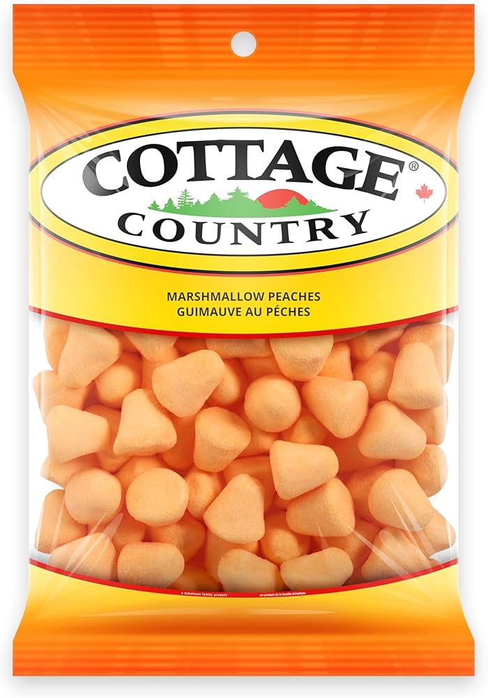 COTTAGE COUNT. MARSH. PEACHES 600G
