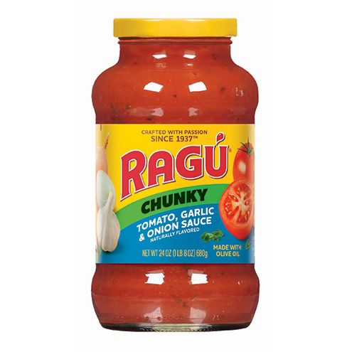 RAGU SAUCE TOM, GAR & ONION 680G