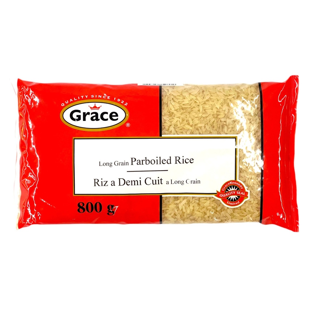GRACE LONG GRAIN PARBOILED RICE 800G