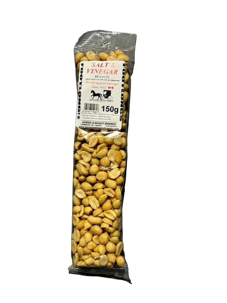 H&B SALT & VINEGAR PEANUTS FOOTLONG 150G